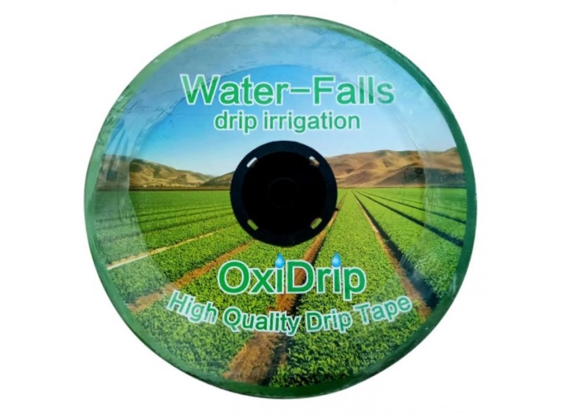 Крапельна стрічка OxiDrip 8mil 20см 1л/год 2500м Емітерна Крапельна стрічка OxiDrip 8mil 20см 1л/год 2500м Емітерна